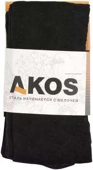 Колготки детские Akos черный р.134-140
