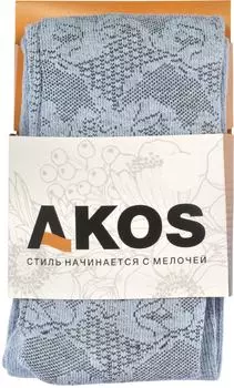 Колготки детские Akos голубой р.110-116
