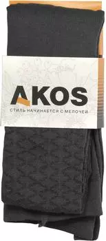 Колготки детские Akos графитовый р.146-152