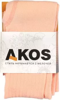 Колготки детские Akos персиковый р.74-80