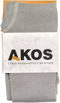 Колготки детские Akos серый р.62-68