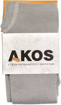 Колготки детские Akos серый р.86-92