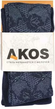 Колготки детские Akos синий р.122-128