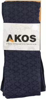 Колготки детские Akos синий р.146-152