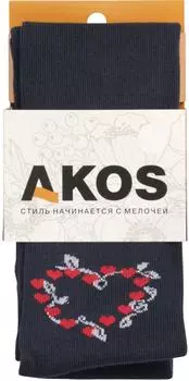 Колготки детские Akos синий р.98-104