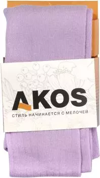 Колготки детские Akos сиреневый р.62-68