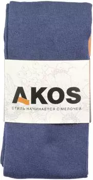 Колготки детские Akos темно-джинсовый р.134-140