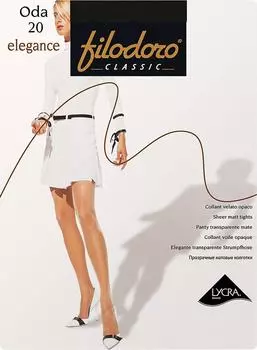 Колготки Filodoro Oda 20 Nero Черные Размер 2