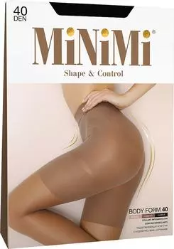 Колготки MiNiMi Body Form 40 Nero черные Размер 4
