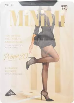 Колготки MiNiMi Prima 20 Черные Размер 5
