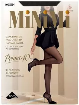 Колготки Minimi Prima 40 Nero Черные Размер 4