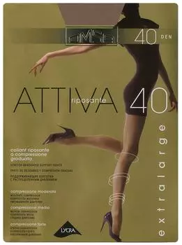 Колготки Omsa Attiva 40 Daino Бежевые Размер 6