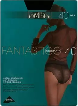 Колготки Omsa Fantastico 40 Nero Черные Размер 3