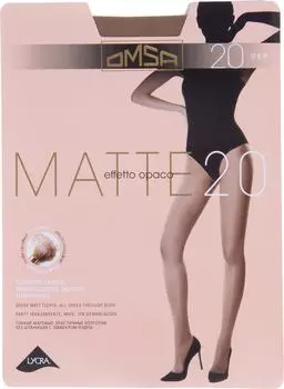 Колготки Omsa Matte 20 Daino Бежевые Размер 2