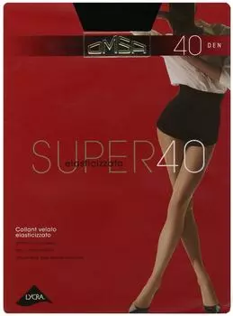 Колготки Omsa Super 40 Nero Черные Размер 3