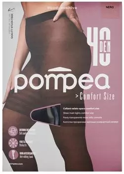 Колготки Pompea Comfort 40 den XXL nero