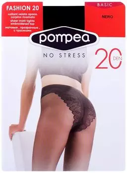 Колготки Pompea Fashion 20 Nero Размер 2
