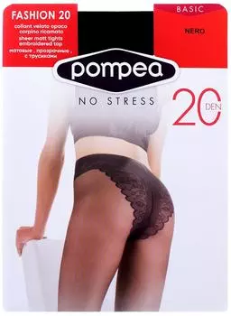 Колготки Pompea Fashion 20 Nero Размер 3
