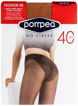 Колготки Pompea Fashion 40 Cammello Размер 4