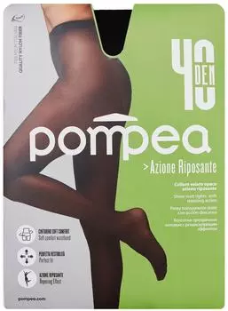 Колготки Pompea Riposante 40 den 3-M nero