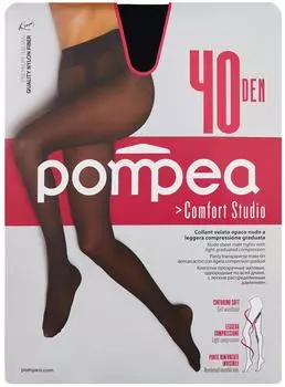 Колготки Pompea Studio 40 den 4-L nero