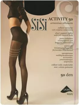 Колготки SiSi Activity 50 Nero Черные размер 4