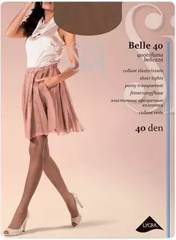 Колготки SISI Belle 40 Daino Бежевые Размер 2
