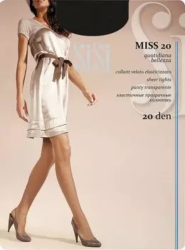 Колготки SiSi Miss 20 Nero Черный Размер 2с доставкой!