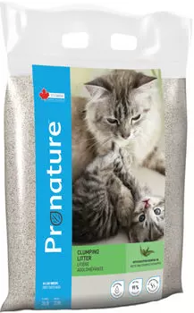 Комкующийся наполнитель ProNature Holistic с ароматом эвкалипта 12 кг