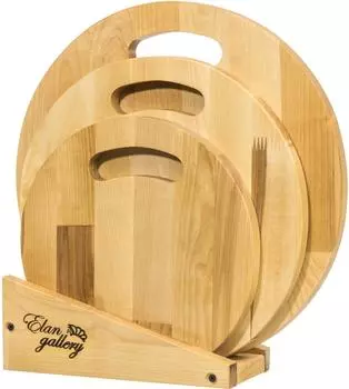 Комплект досок разделочных Elan Gallery Круг