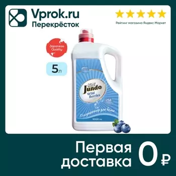 Кондиционер для стирки белья Jundo Wild berries 5л
