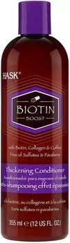 Кондиционер для тонких волос Hask Уплотняющий с биотином 355мл