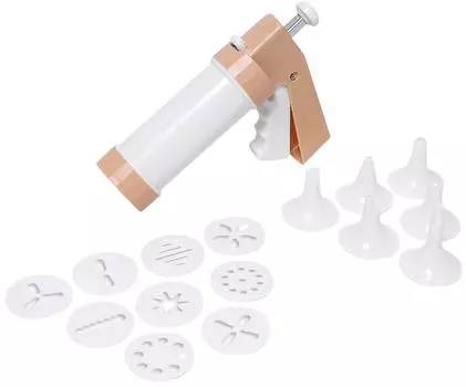 Кондитерский шприц Dosh Home Vela +15 насадок