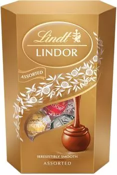 Конфеты Lindt Lindor шоколадные Ассорти с начинкой 200г