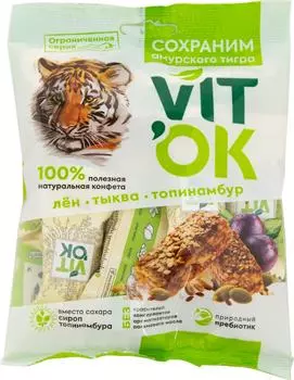 Конфеты Vitok с топинамбуром 150г