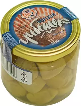 Консервы РАКиКРАБ Из мяса морского гребешка 390г