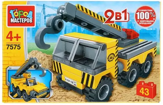 Конструктор Город мастеров Кран