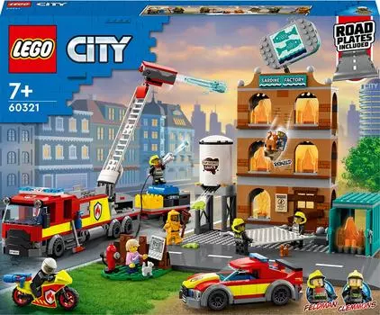 Конструктор LEGO City 60321 Пожарная команда