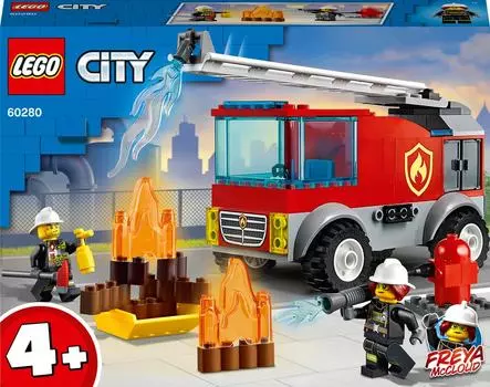 Конструктор LEGO City Fire 60280 Пожарная машина с лестницей