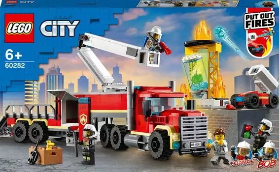 Конструктор LEGO City Fire 60282 Команда пожарных