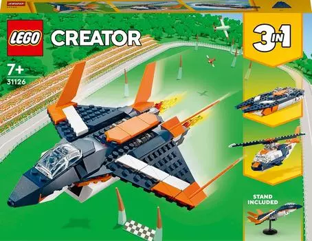 Конструктор LEGO Creator 31126 Сверхзвуковой самолет