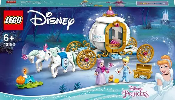 Конструктор LEGO Disney Princess 43192 Королевская карета Золушки