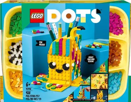Конструктор LEGO DOTS 41948 Подставка для карандашей Милый банан