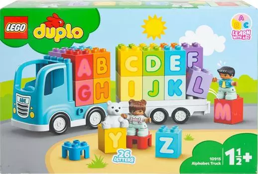 Конструктор LEGO DUPLO Creative Play 10915 Грузовик Алфавит