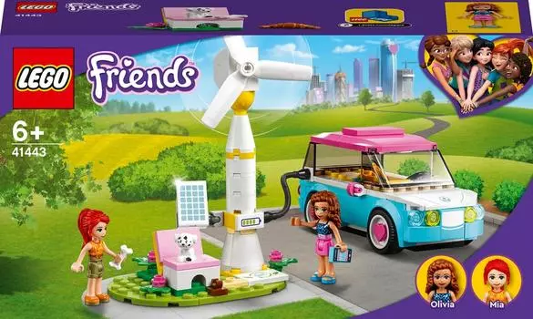 Конструктор LEGO Friends 41443 Электромобиль Оливии