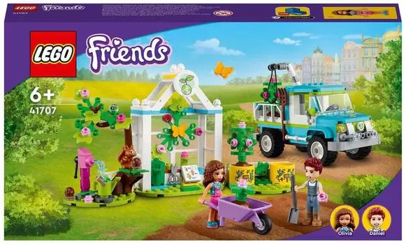 Конструктор LEGO Friends 41707 Машина для посадки деревьев