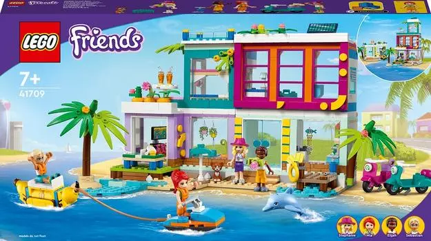 Конструктор LEGO Friends 41709 Пляжный дом для отдыха
