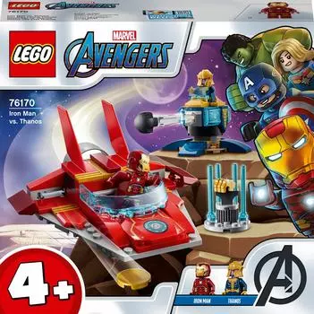 Конструктор LEGO Marvel Avengers Movie 4 76170 Железный Человек против Таноса