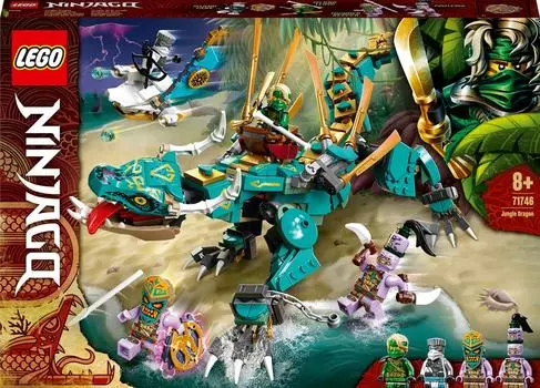 Конструктор LEGO NINJAGO 71746 Дракон из джунглей