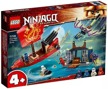 Конструктор LEGO Ninjago 71749 Решающая битва